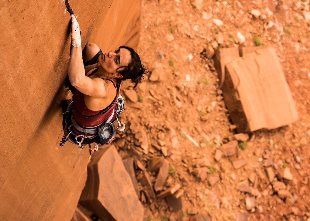 2012, “Glad to be a Trad”.
Another glorious testpiece Hong line, secreted away in the depths of Mineral Canyon.
A pitch so long, I jumped off the top, because why not? 🪂
📷 Chris Noble
