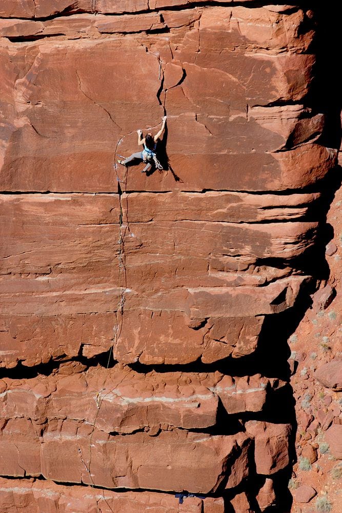 2011: Maverick, Hindu Tower BASE Climb, 1 of 3.
Third free ascent of the route in Onion Creek, Utah.