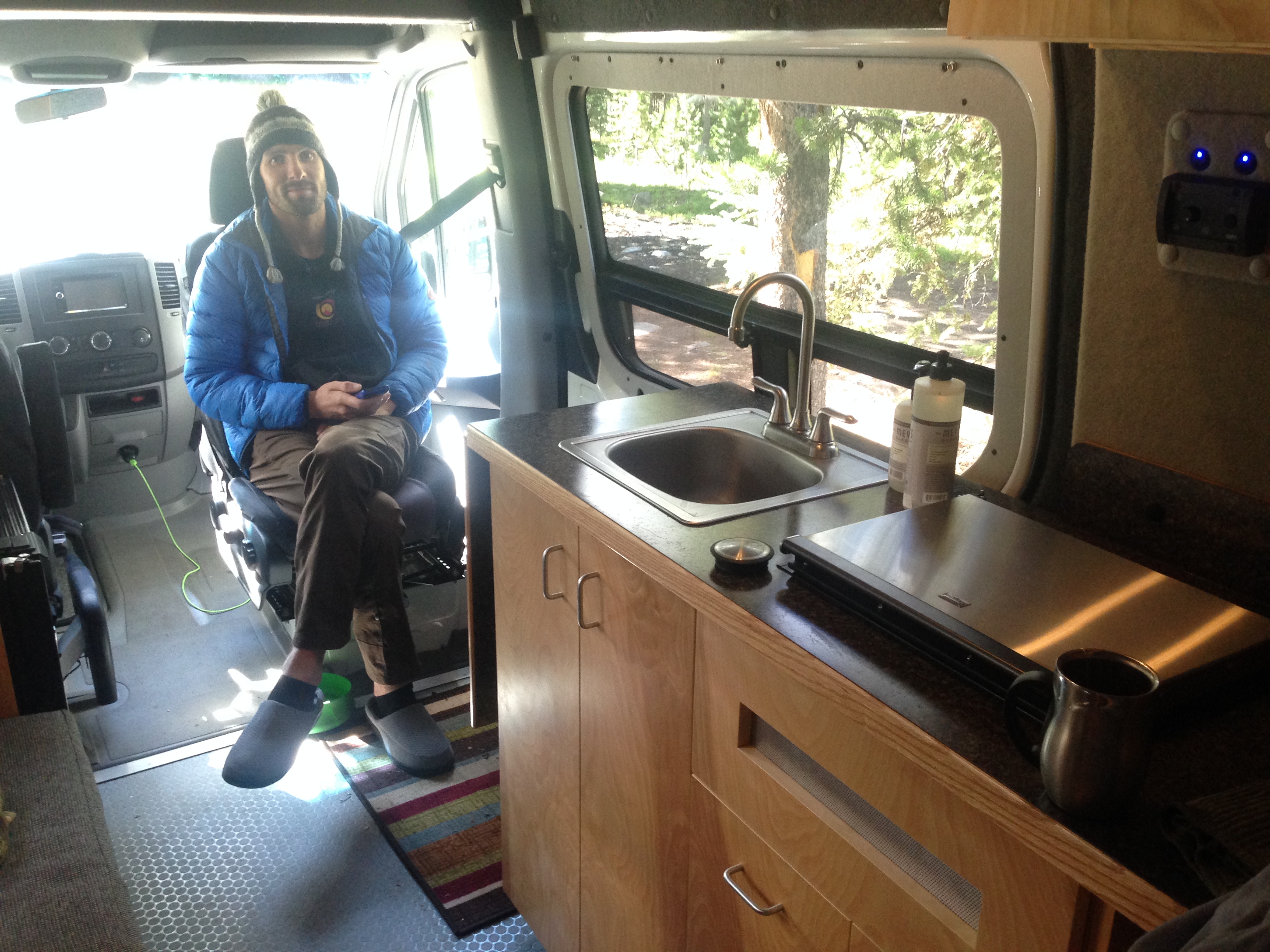 Sprinter Van Buildout Van Living 4 Steph Davis High Places